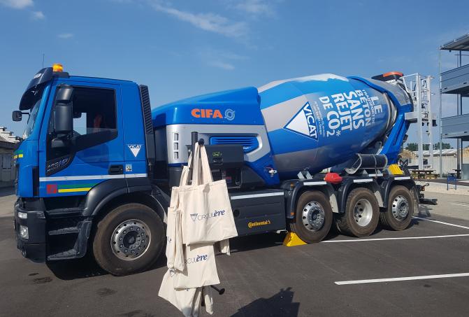 Camion pour construction béton